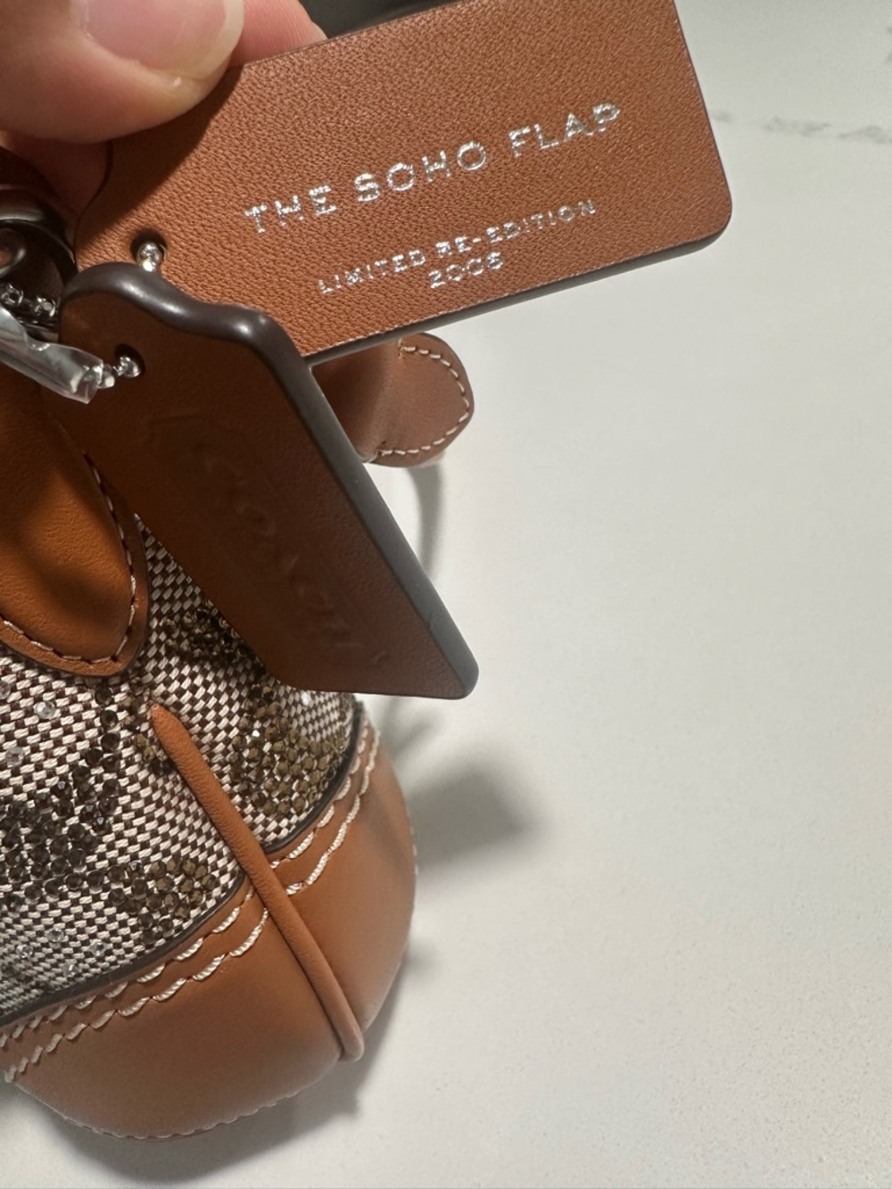 Coach Crystal Signature Jacquard Soho full size - Picture 5 of 10